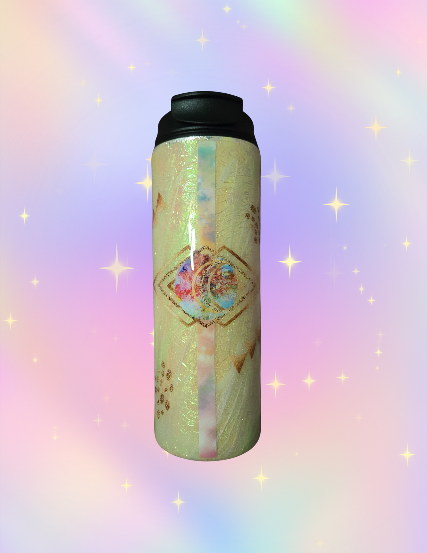 RTS 18oz Dual Flip {Boho Dream MilkyWay w/ Glow}