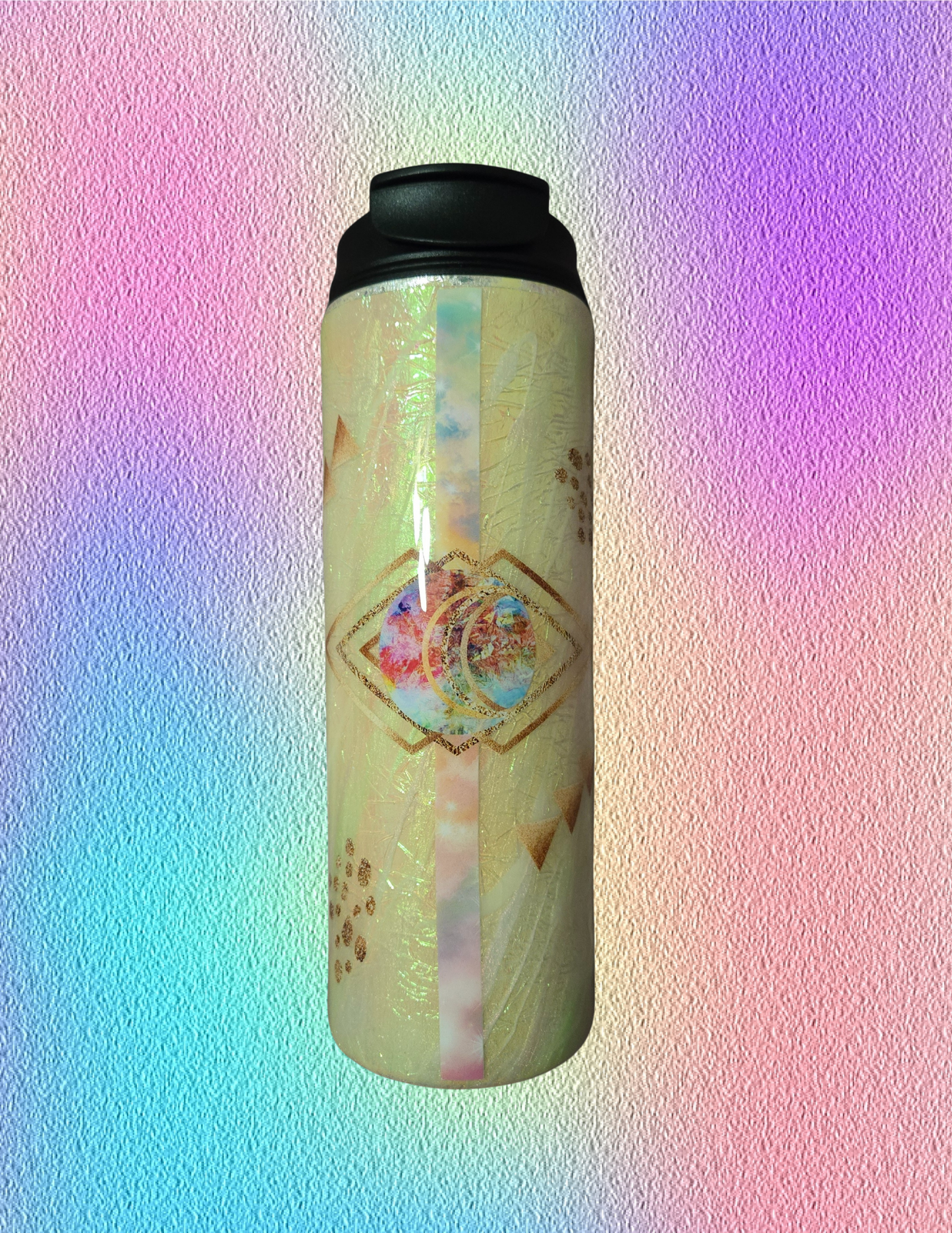 RTS 18oz Dual Flip {Boho Dream MilkyWay w/ Glow}