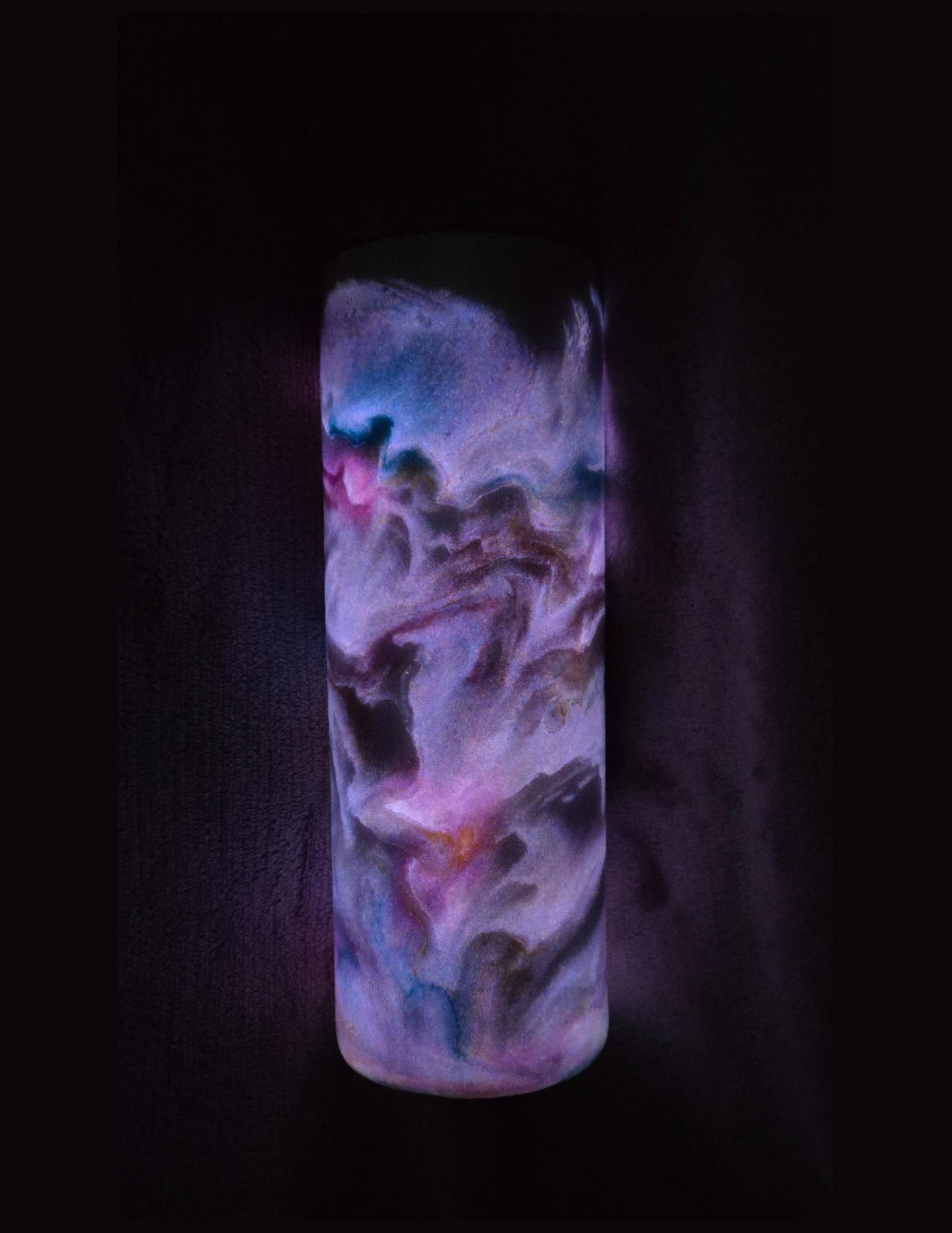RTS 20oz Duo {Big Girl Boots Ink Swirl w/ Glow}