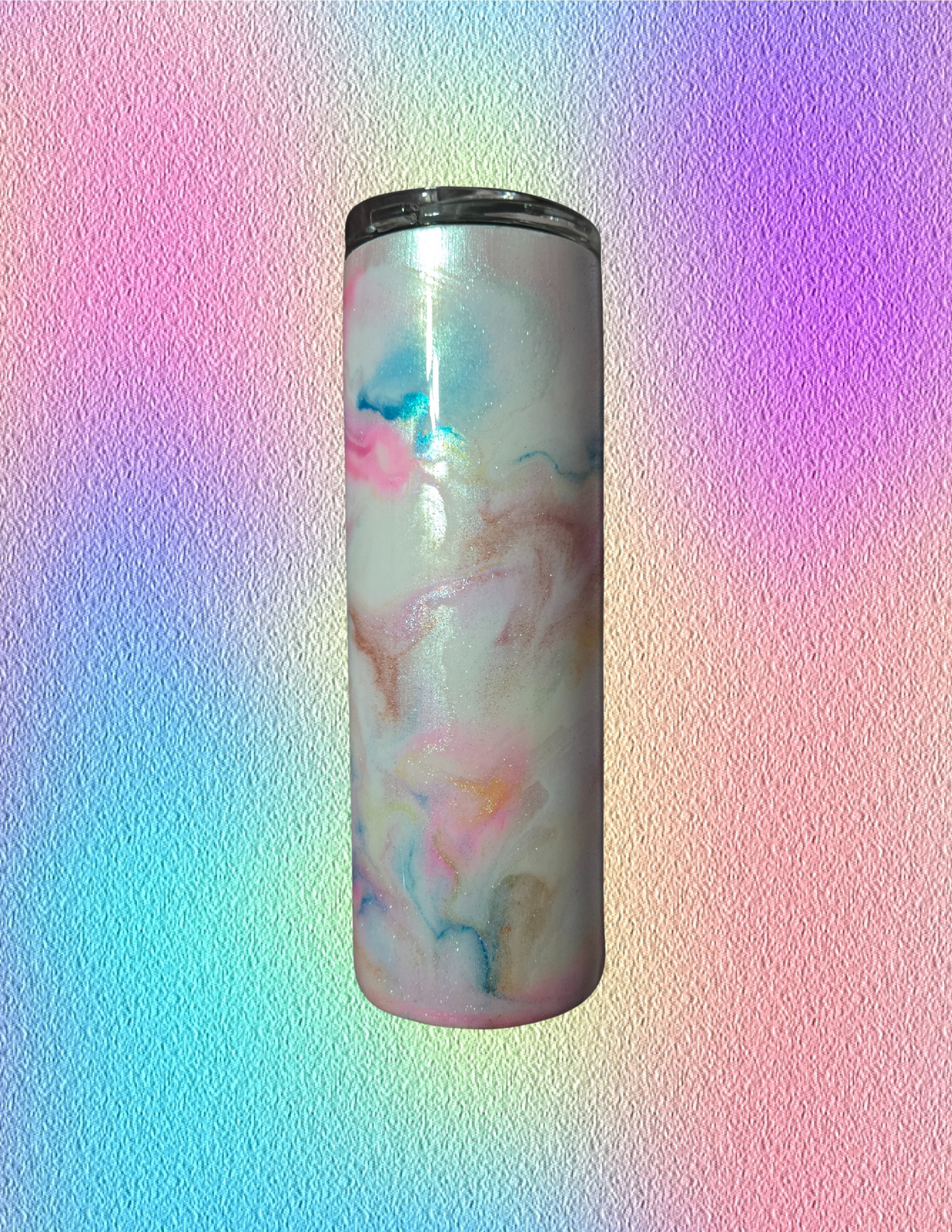 RTS 20oz Duo {Big Girl Boots Ink Swirl w/ Glow}