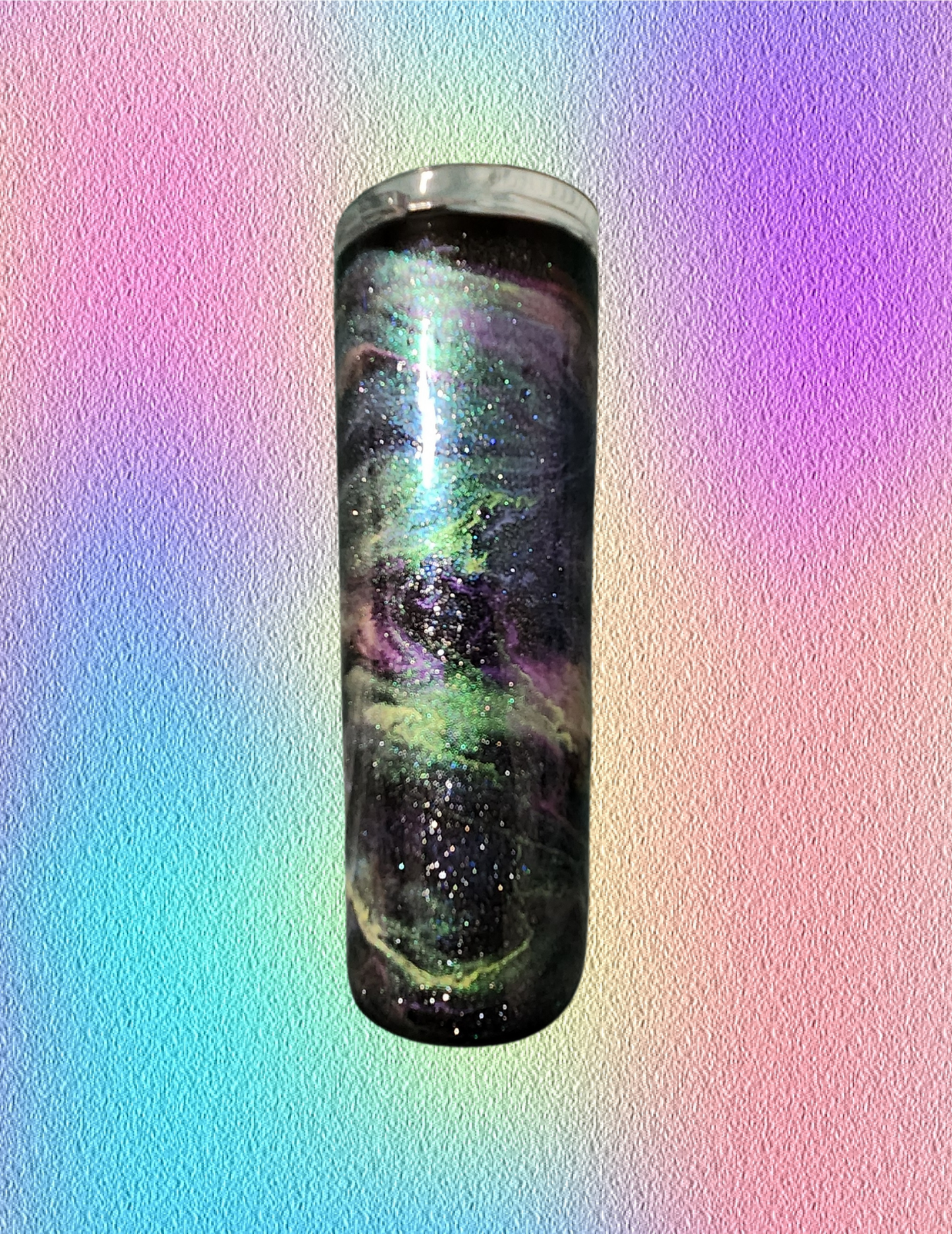 RTS 20oz Duo {Northern Lights Ink Swirl w/ Glow}
