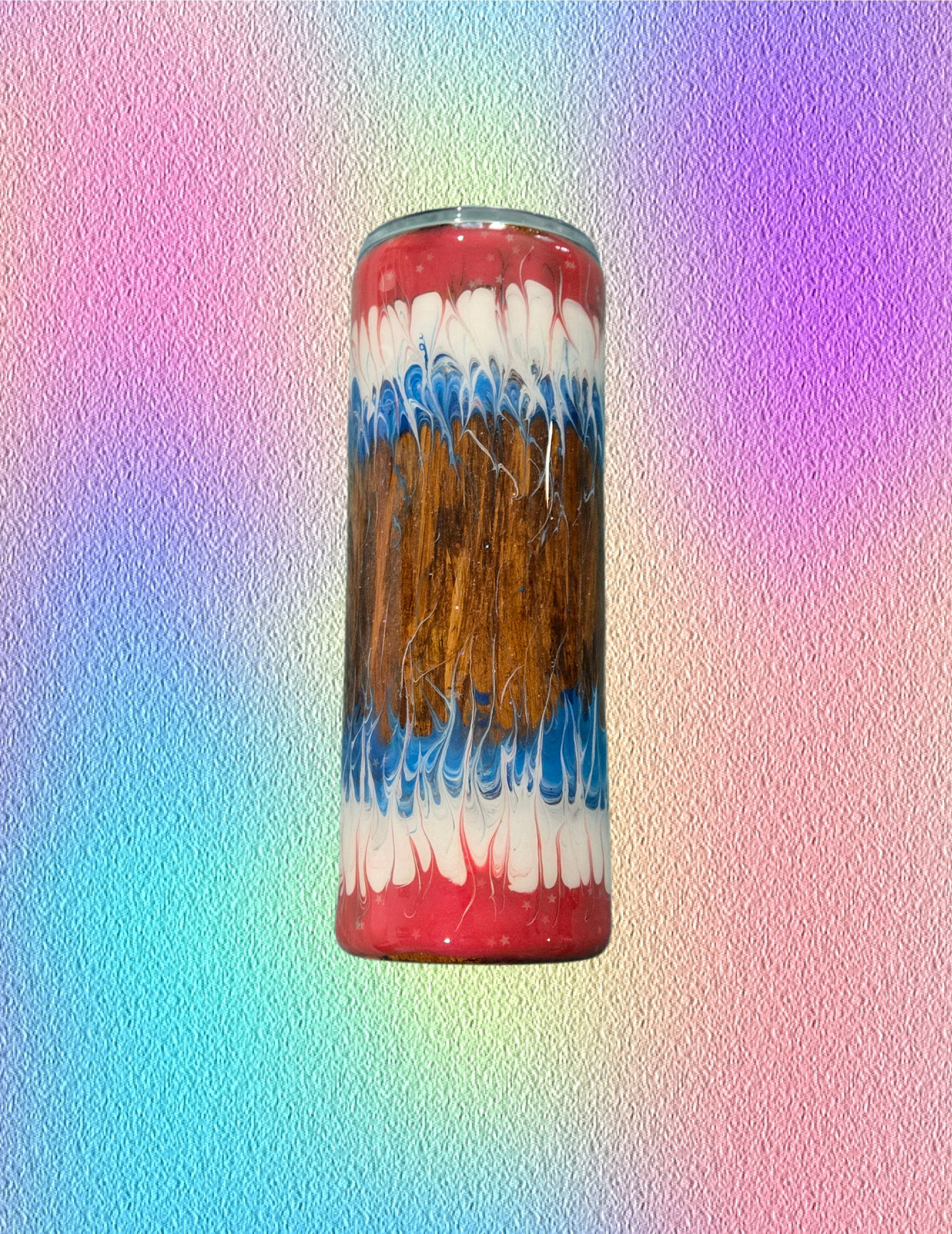RTS 24oz Hydrofit {American Woodgrain w/ Glow}