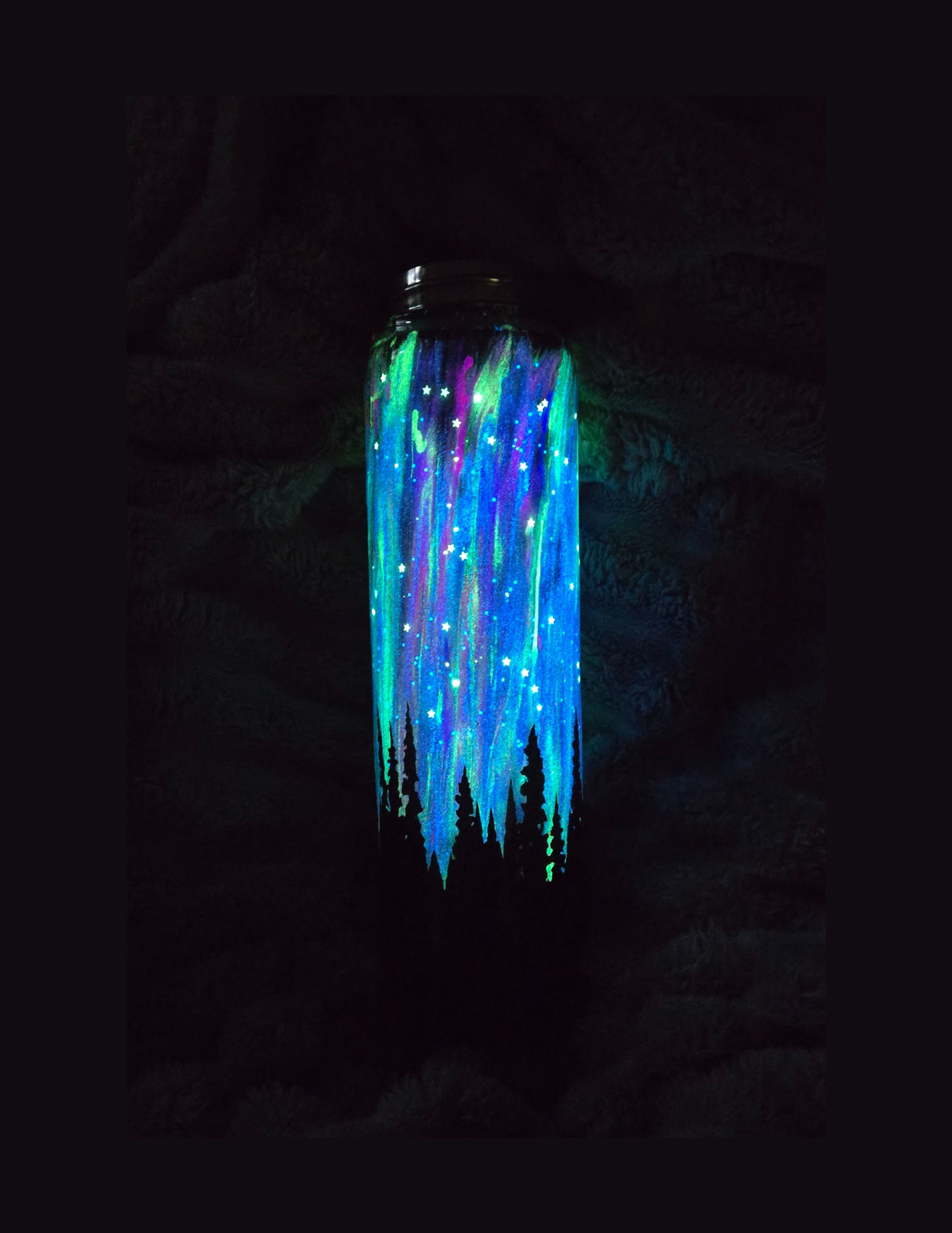 25oz Hydro {Northern Lights w/ Glow}