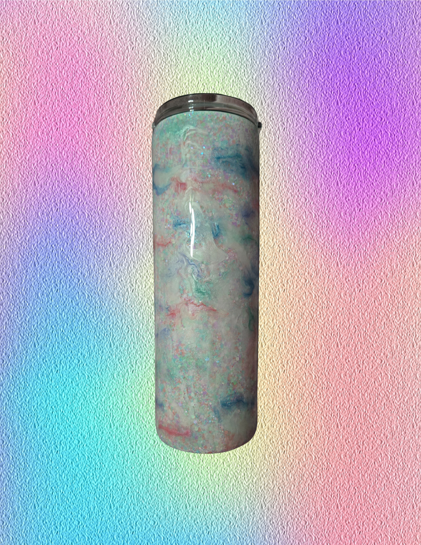 RTS 30oz Duo {Spring Fever Ink Swirl w/ Glow}