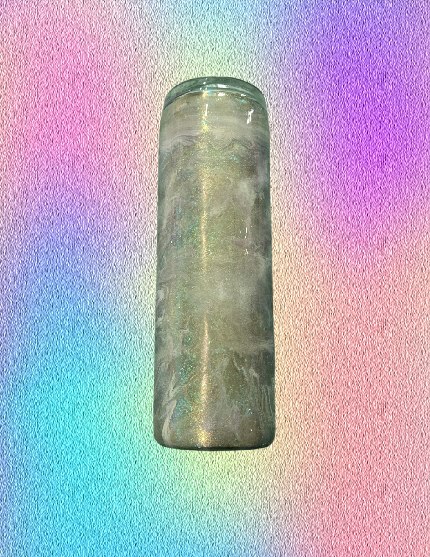 RTS 30oz Skinny {Intention is Everything Ink Swirl w/ Glow}