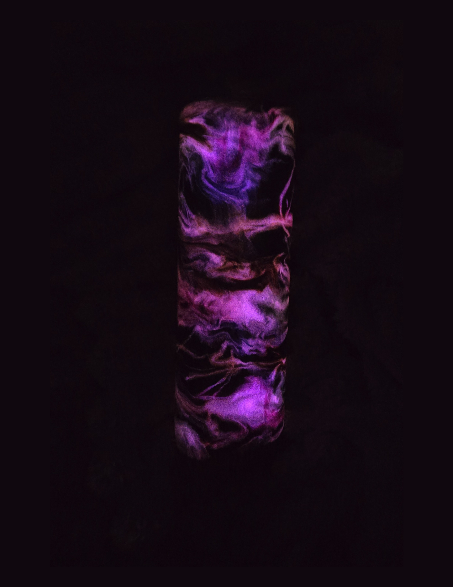 30oz Skinny {KGD Chrome Ink Swirl w/ Glow}