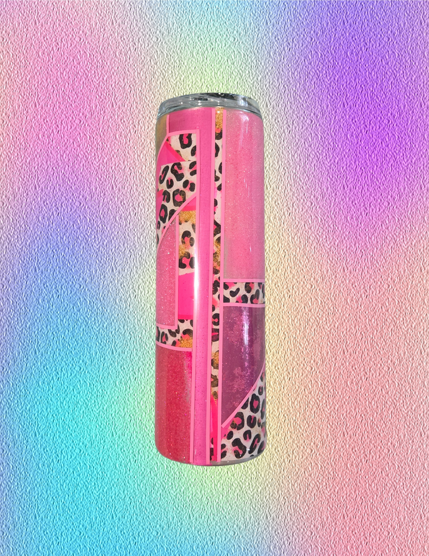 RTS 30oz Skinny {Pink Mixed-Media}