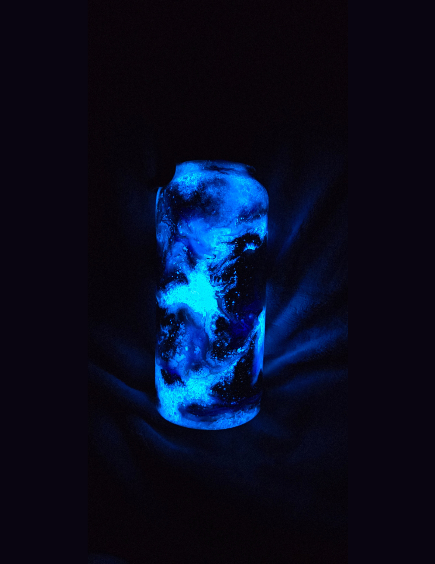 RTS 32oz Hydro {Galactic Ink Swirl w/ Glow}