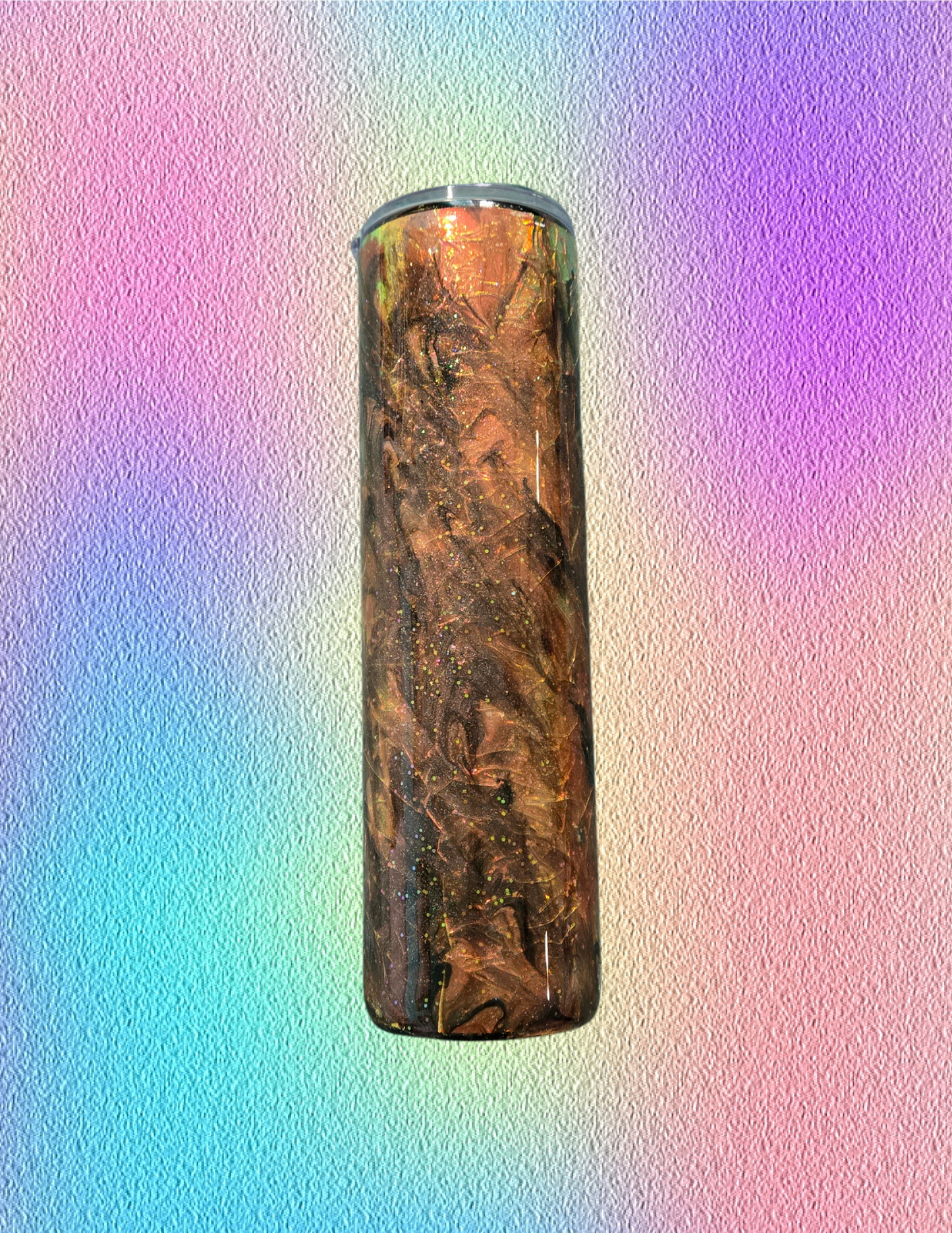 RTS 32oz Hydrofit {Fire Opal MilkyWay w/ Glow}