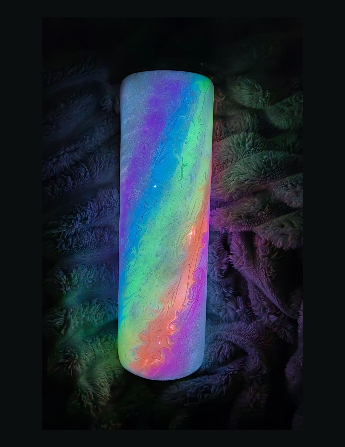 RTS 35oz Duo {Neon Twisted Stinger w/ Glow}