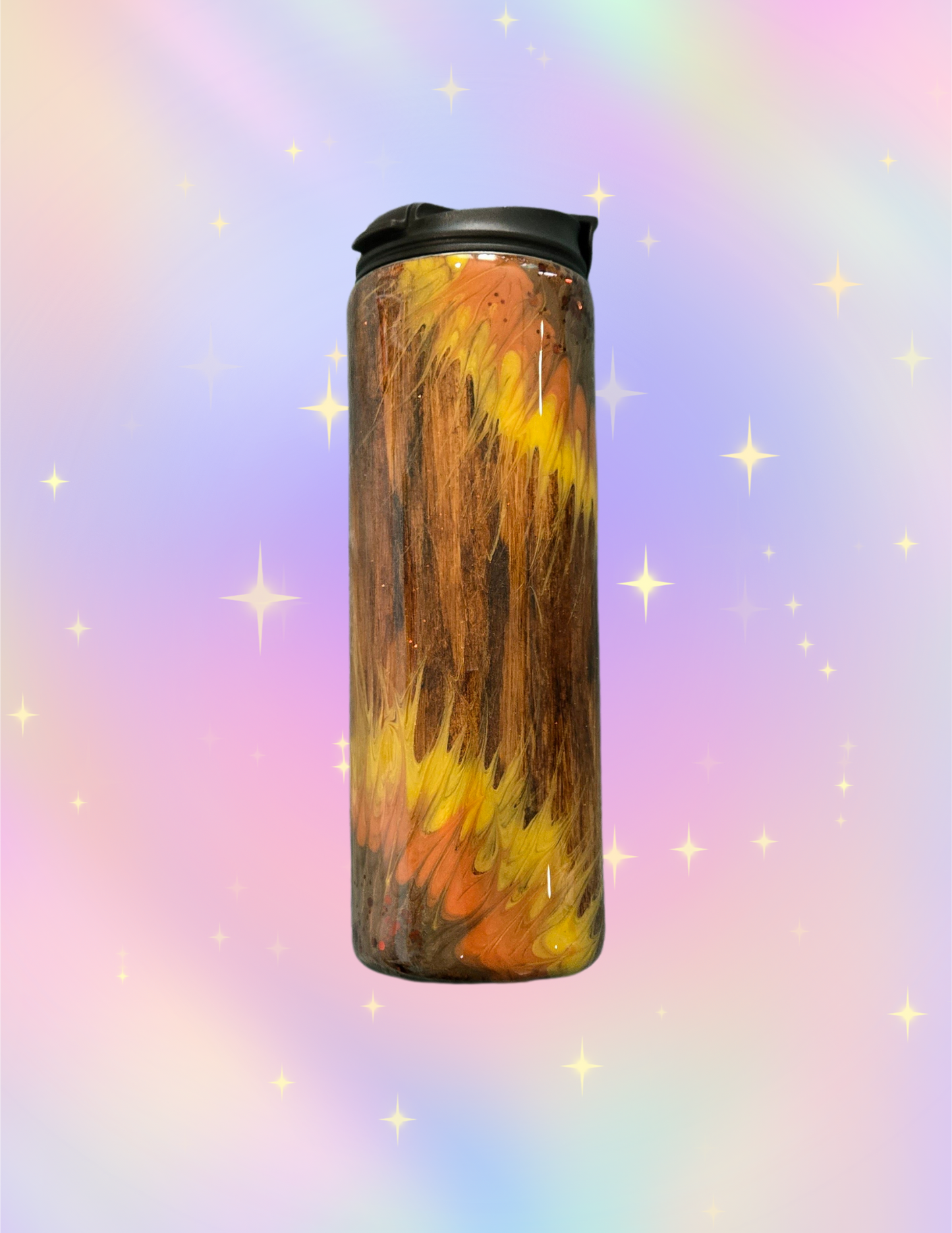 RTS 18oz Dual Flip {Sunflower Woodgrain w/ Glow}