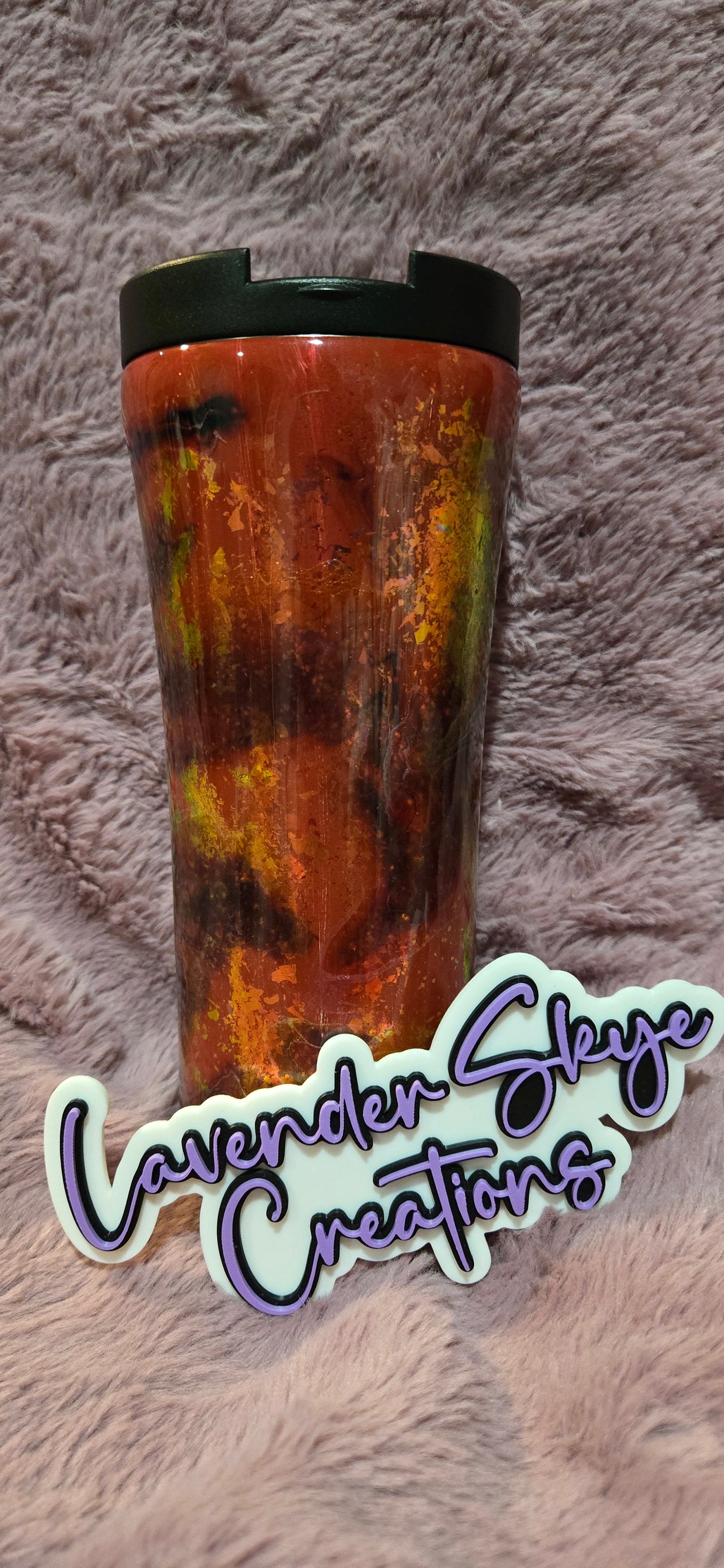 RTS 16oz Travel Mug {King BBQ w/ Glow}