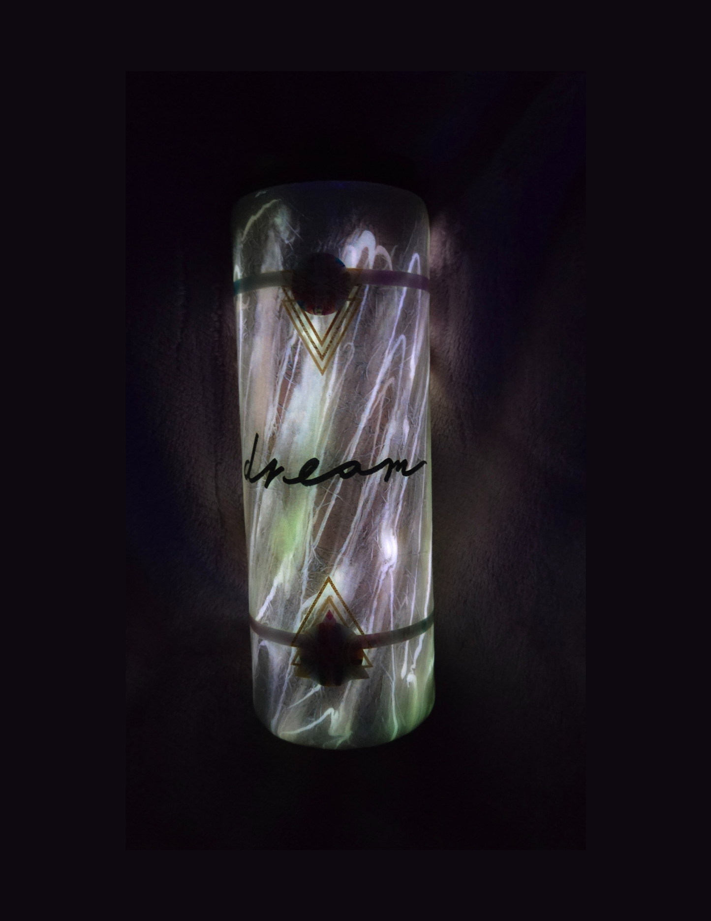 RTS 18oz Dual Flip {Boho Dream MilkyWay w/ Glow}
