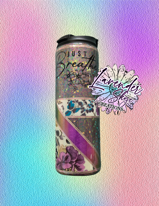 RTS 18oz Dual Flip {Just Breathe w/ Glow}