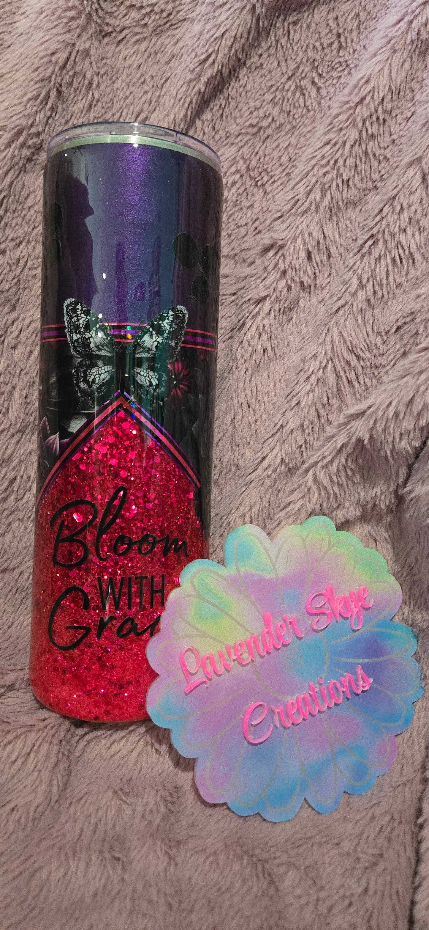 30oz Skinny {Dark Romance Mixed-Media}
