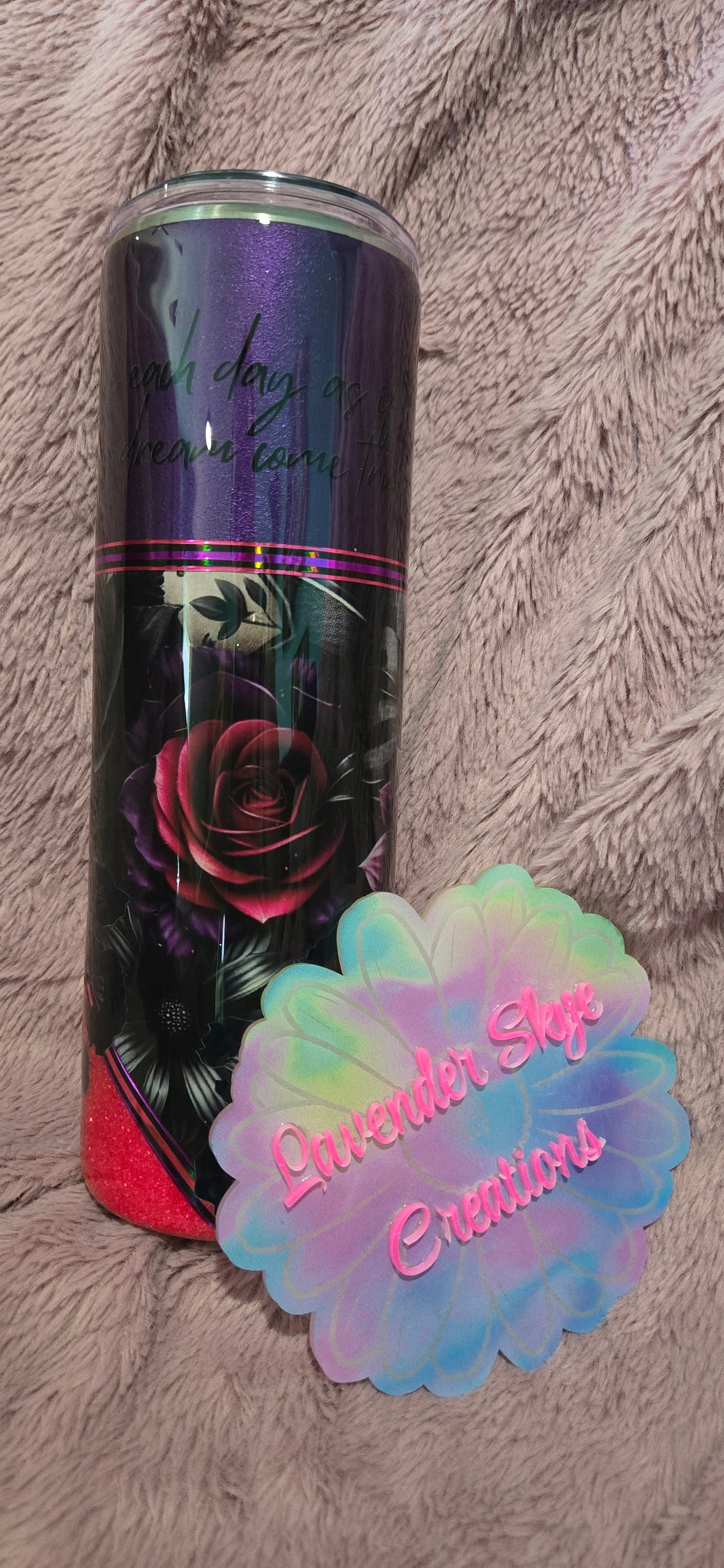 30oz Skinny {Dark Romance Mixed-Media}