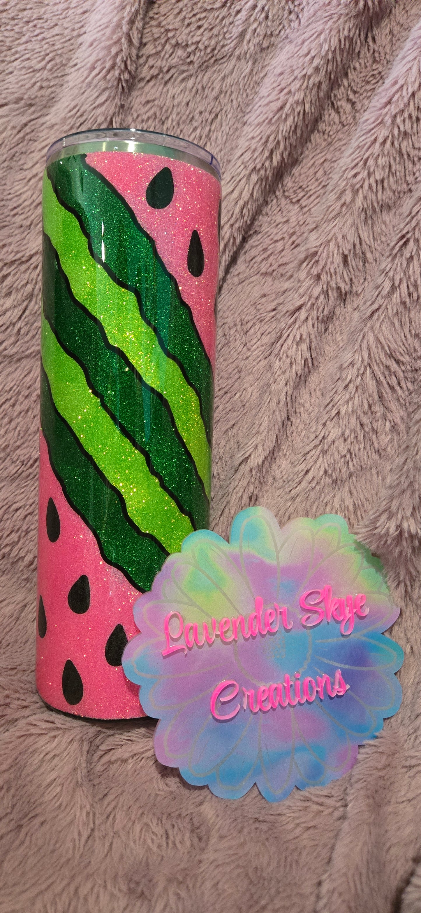 30oz Skinny {Watermelon Template}