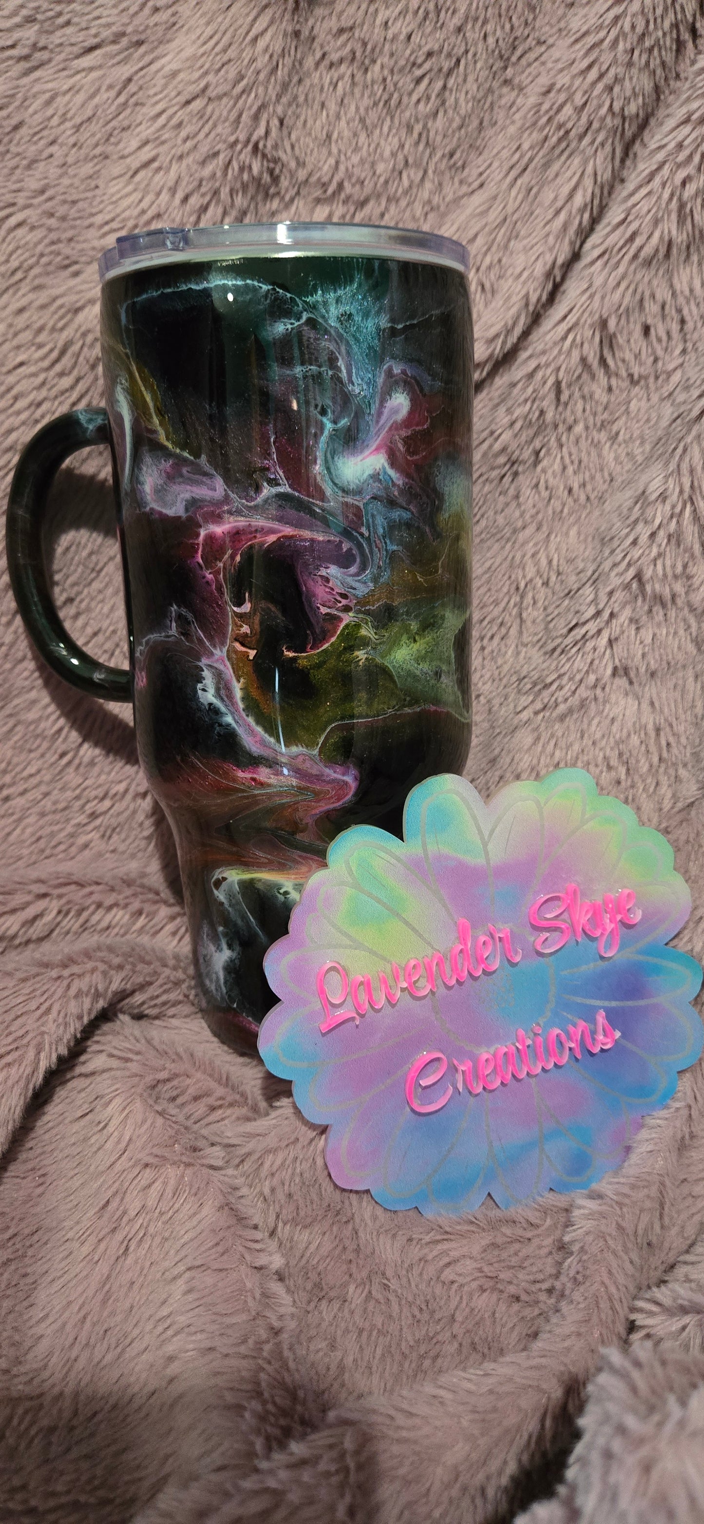 32oz Travel Mug {Dark Nebula}