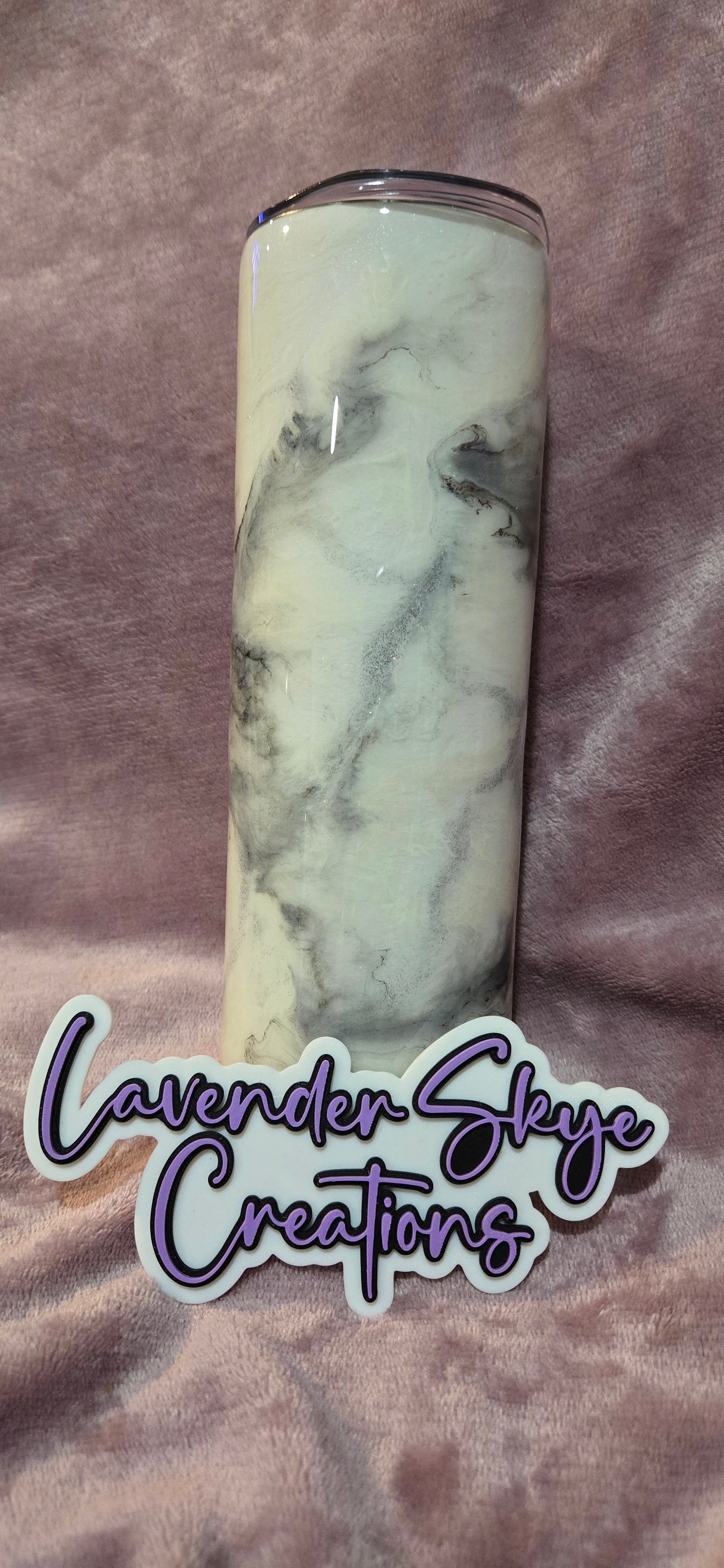 RTS 20oz Skinny {Stronger Than the Storm Marble}