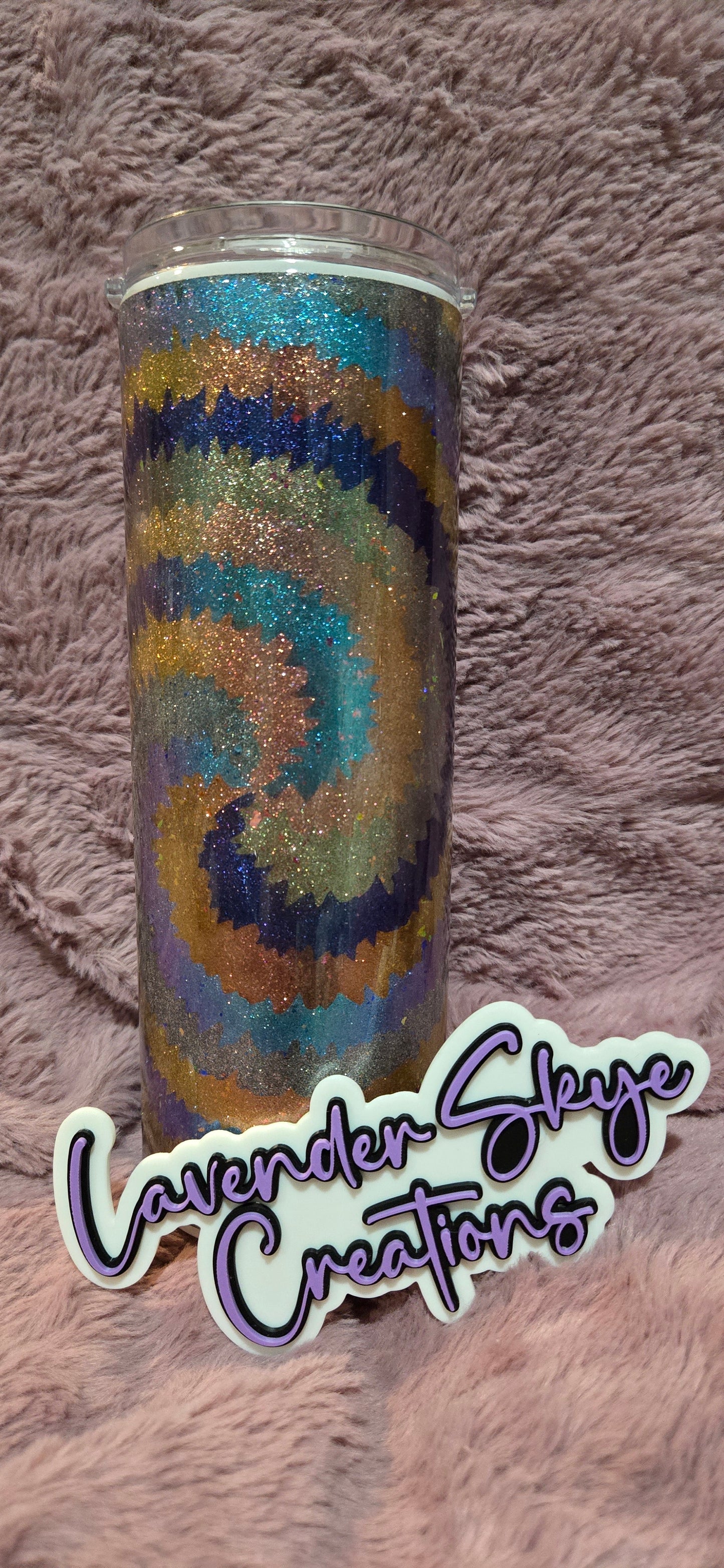 20oz Duo {Tie-Dye Template}