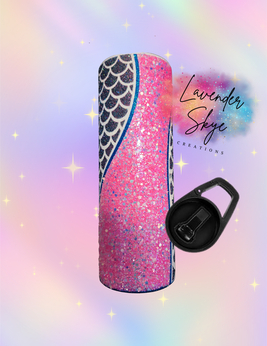 20oz Duo {Yvonne's Mermaid w/ Glow}