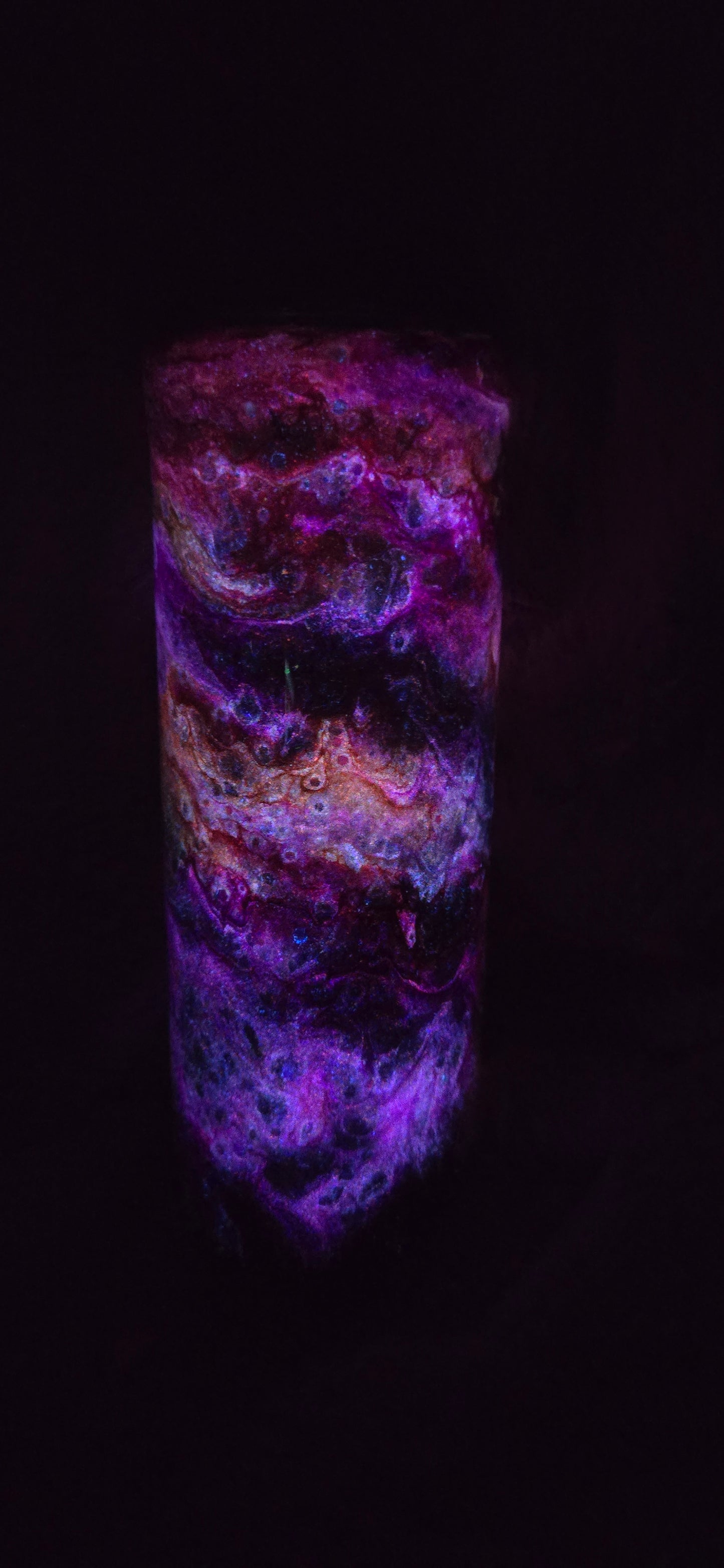 20oz Skinny {Moonrock w/ Glow}