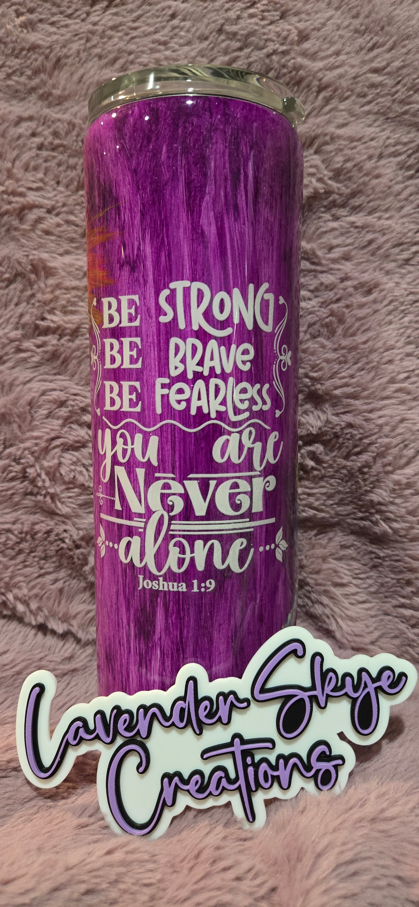 30oz Duo {Neon Feather Woodgrain}