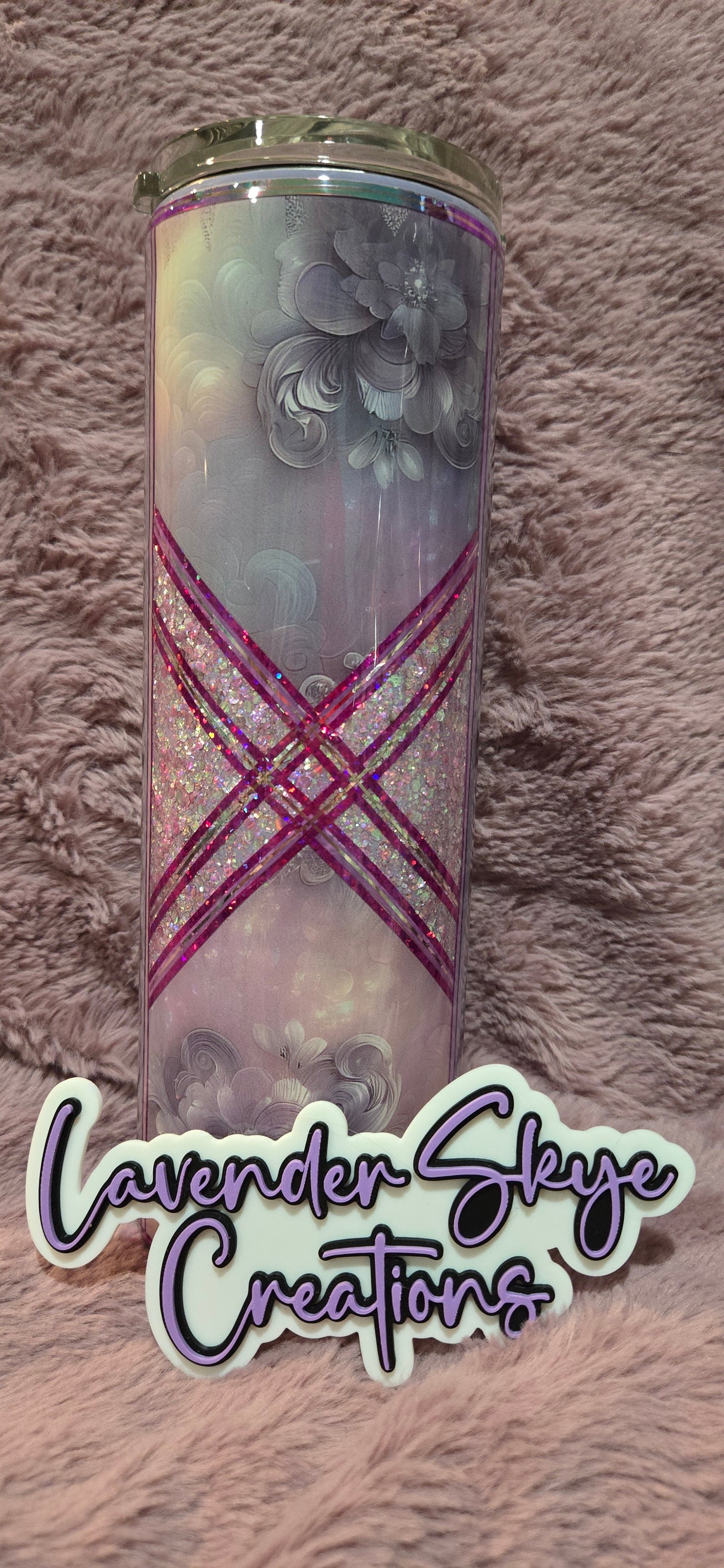 30oz Duo {Purple Mixed-Media}