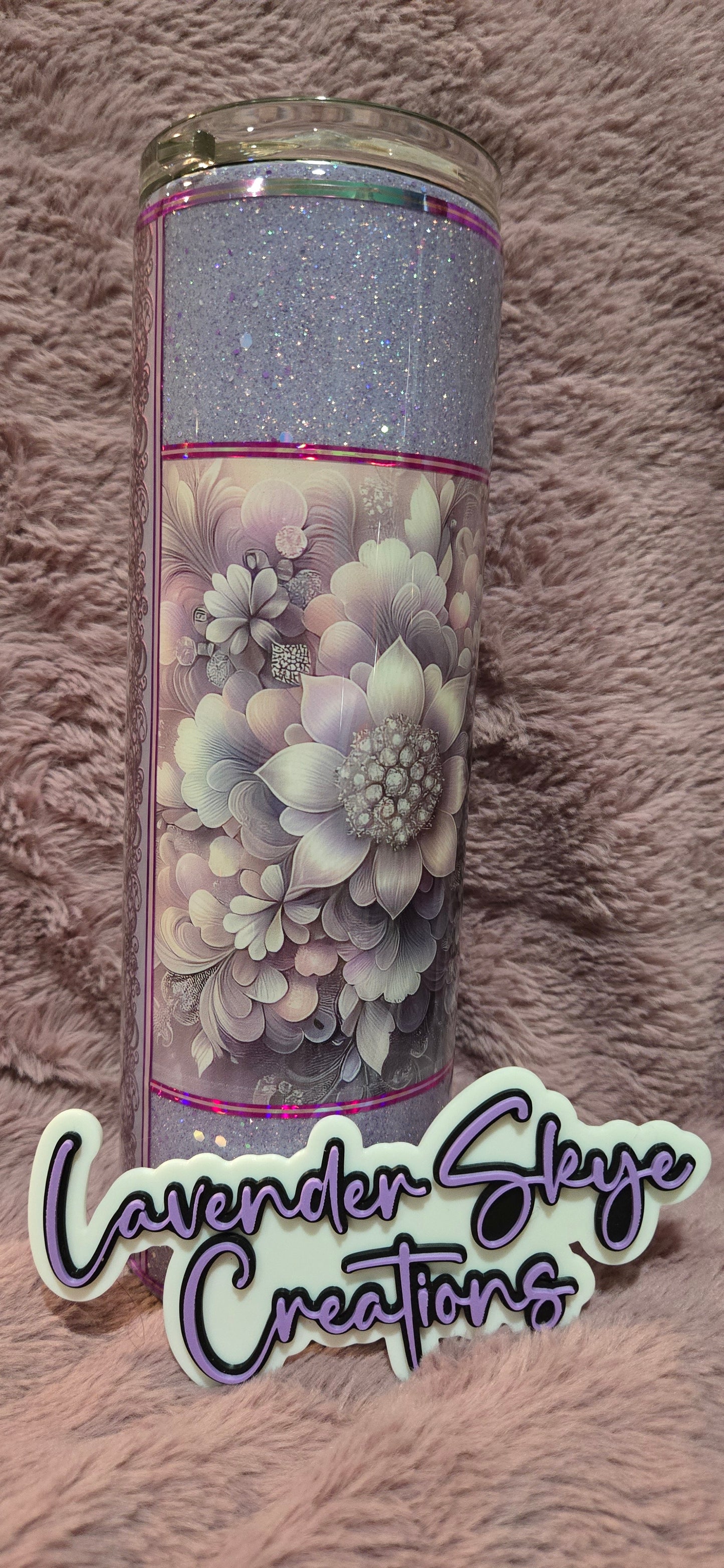 30oz Duo {Purple Mixed-Media}