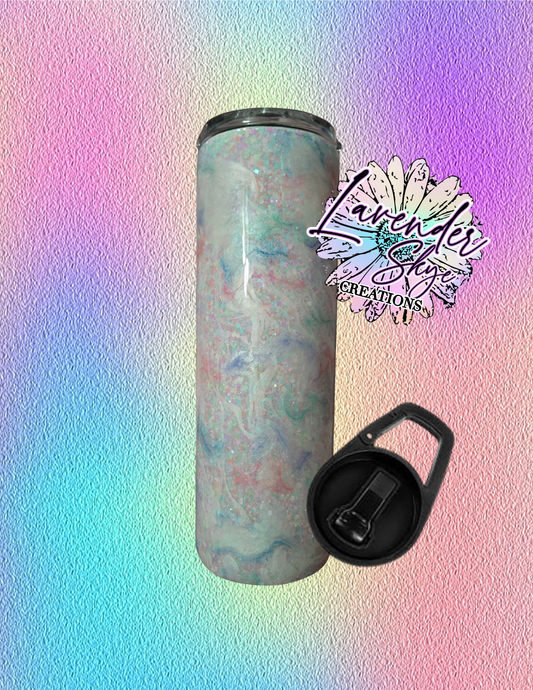 RTS 30oz Duo {Spring Fever Ink Swirl w/ Glow}