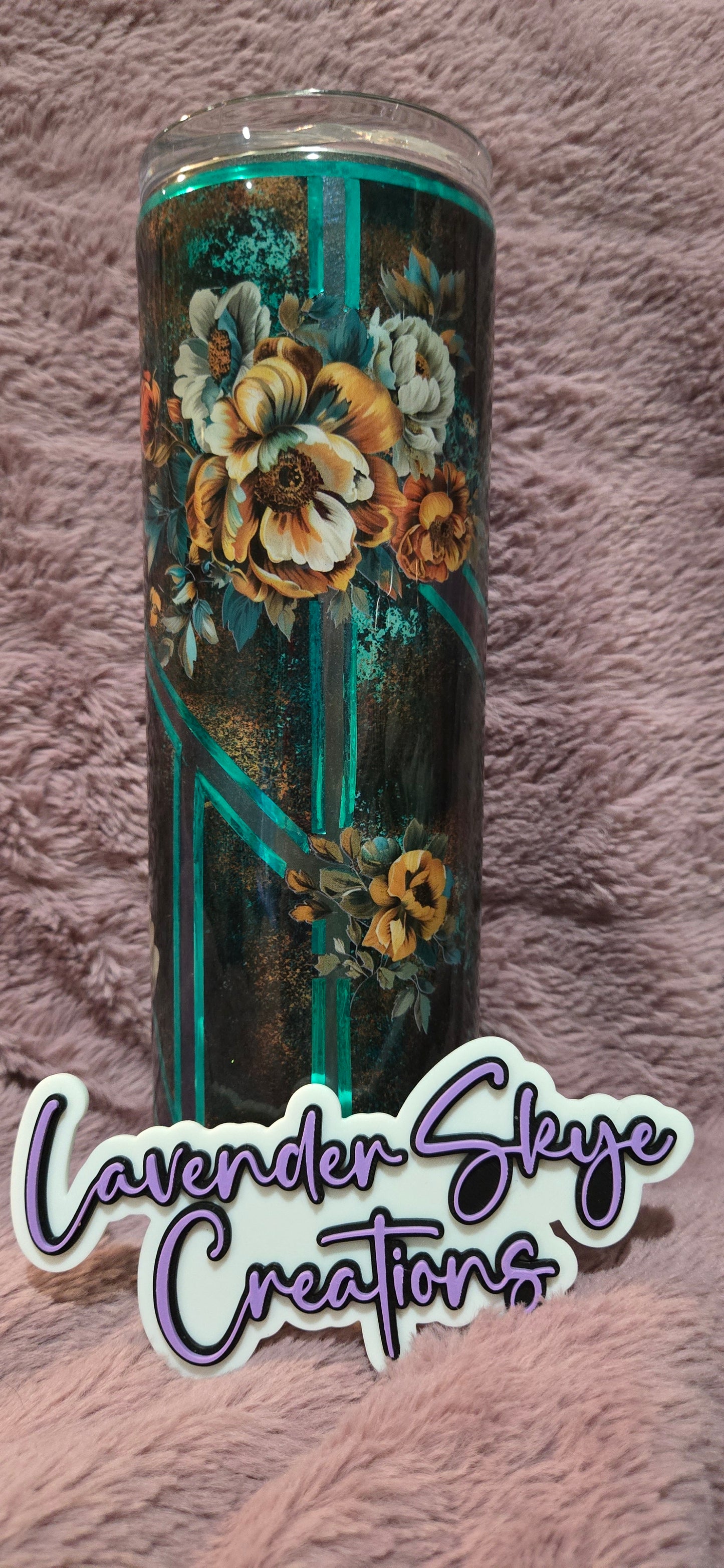 RTS 30oz Skinny {Wild Soul Floral}