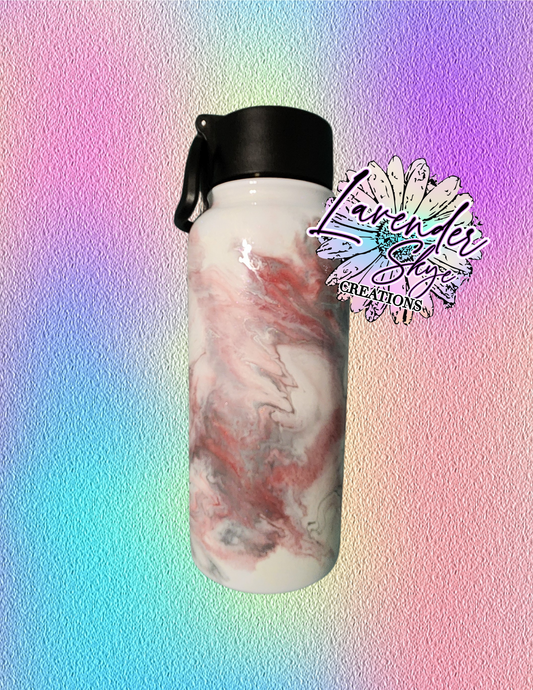 RTS 32oz Hydro {Cranberry Marble}