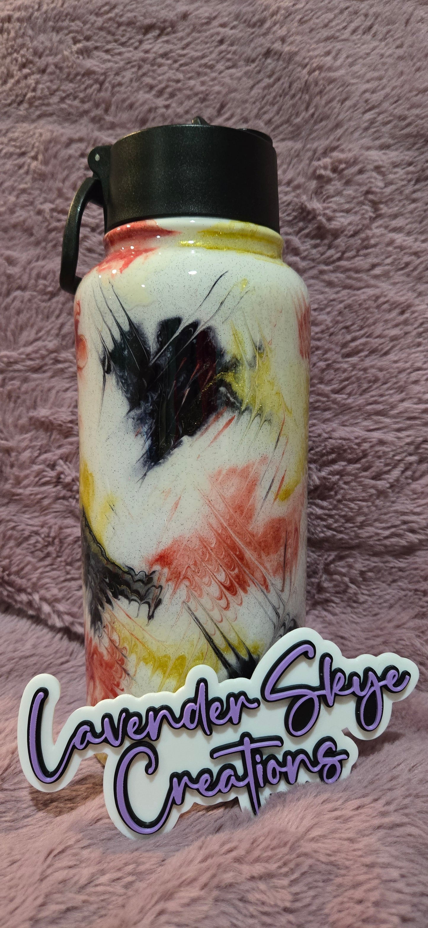 RTS 32oz Hydro {KC Inspired w/ Glow}