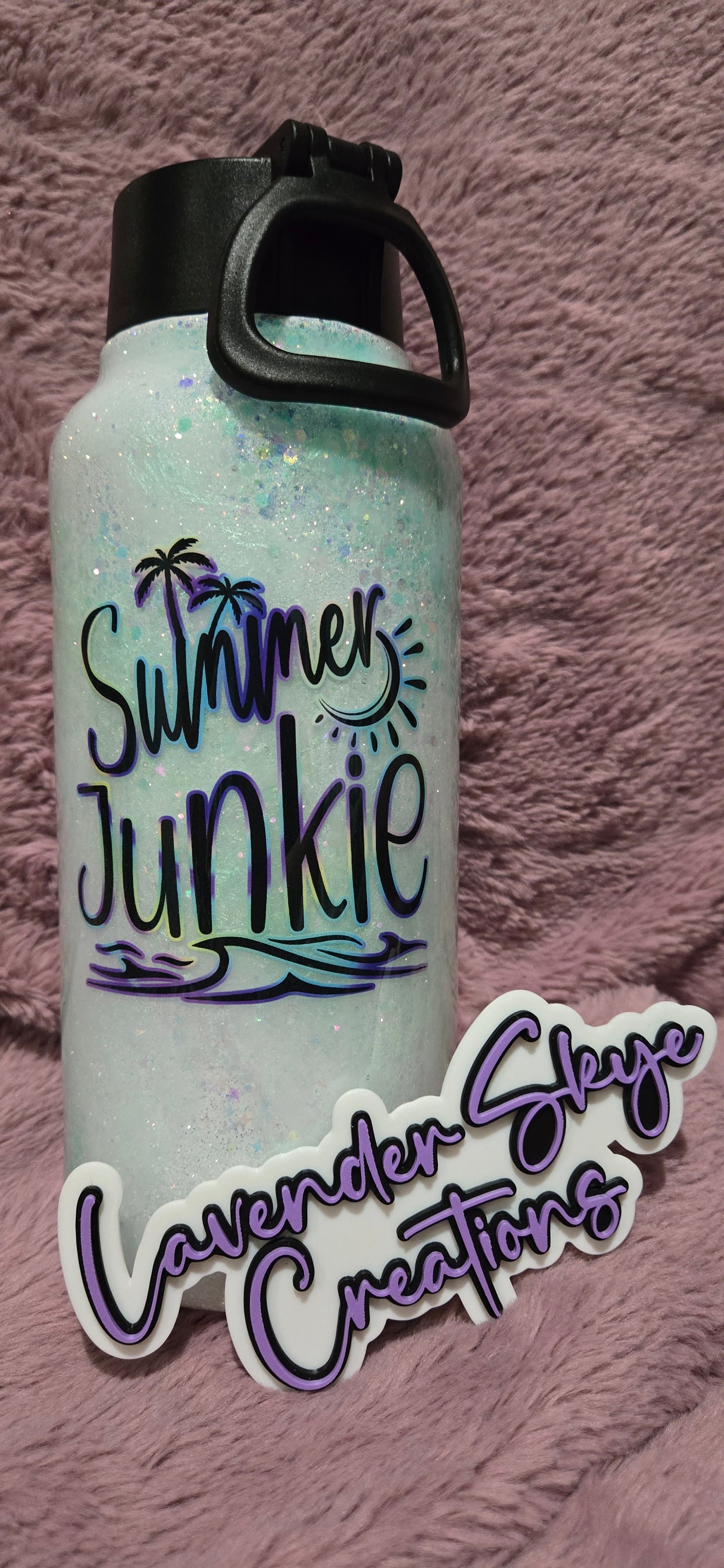 RTS 32oz Hydro {Summer Junkie MilkyWay w/ Glow}