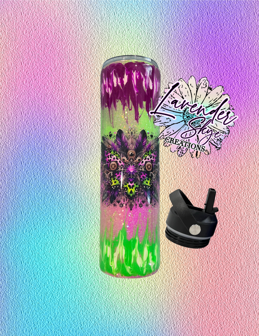RTS 32oz Hydrofit {Butterfly Effect w/ Glow}