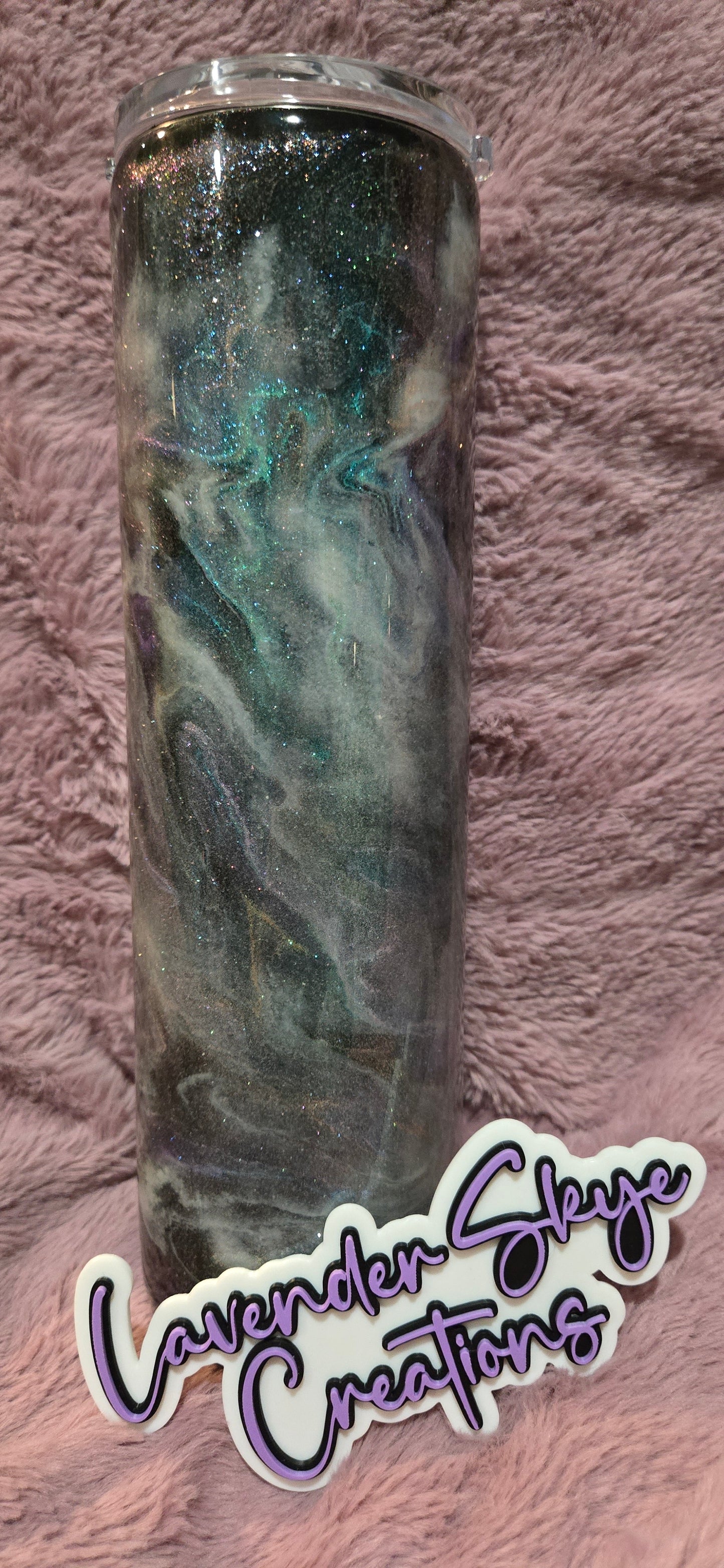 35oz Duo {Constellation Ink Swirl w/ Glow}