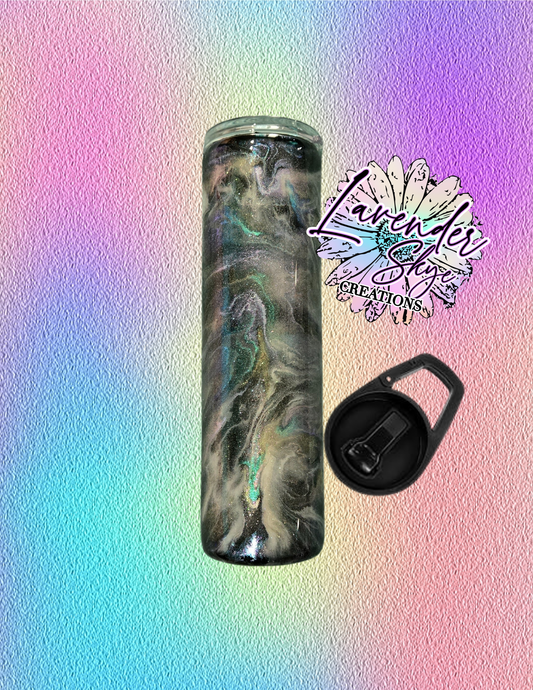 RTS 35oz Duo {Constellation Ink Swirl w/ Glow}