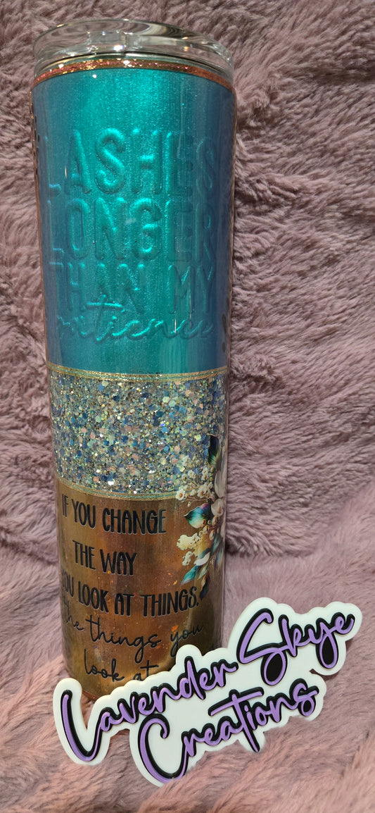 RTS 35oz Duo {Lashes Geode}