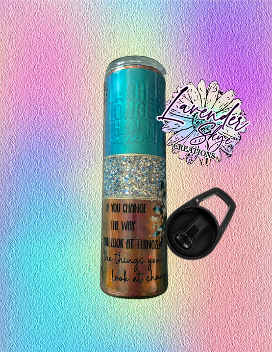 RTS 35oz Duo {Lashes Geode}