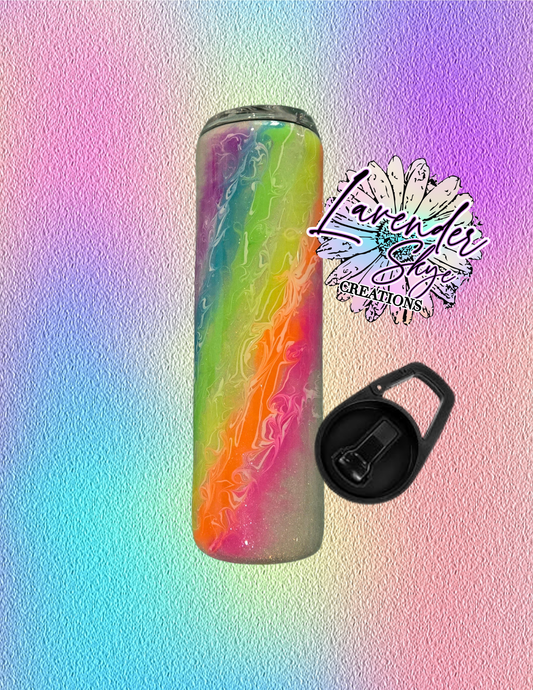 RTS 35oz Duo {Neon Twisted Stinger w/ Glow}